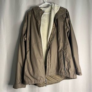 Columbia fleece lined women’s coat